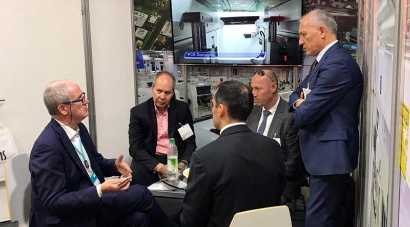 DMY Electronic attended Productronica 2019